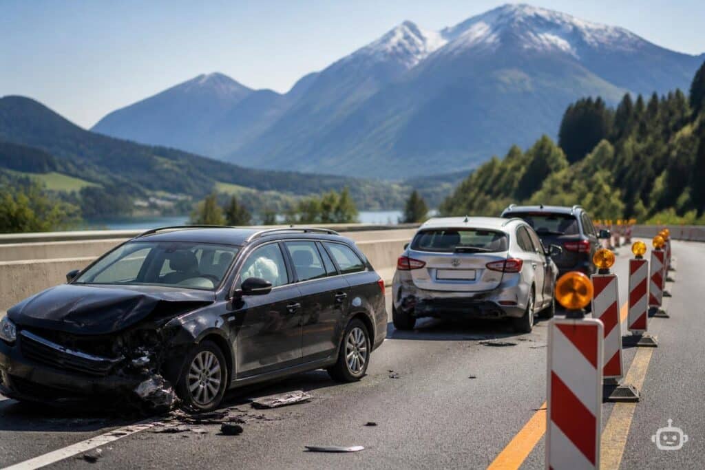 Verkehrsunfall mit Personenschaden im Bezirk Spittal/Drau