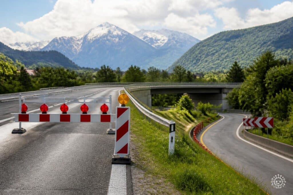 Totalsperre auf Spittaler Autobahnabfahrt erfordert Umwege