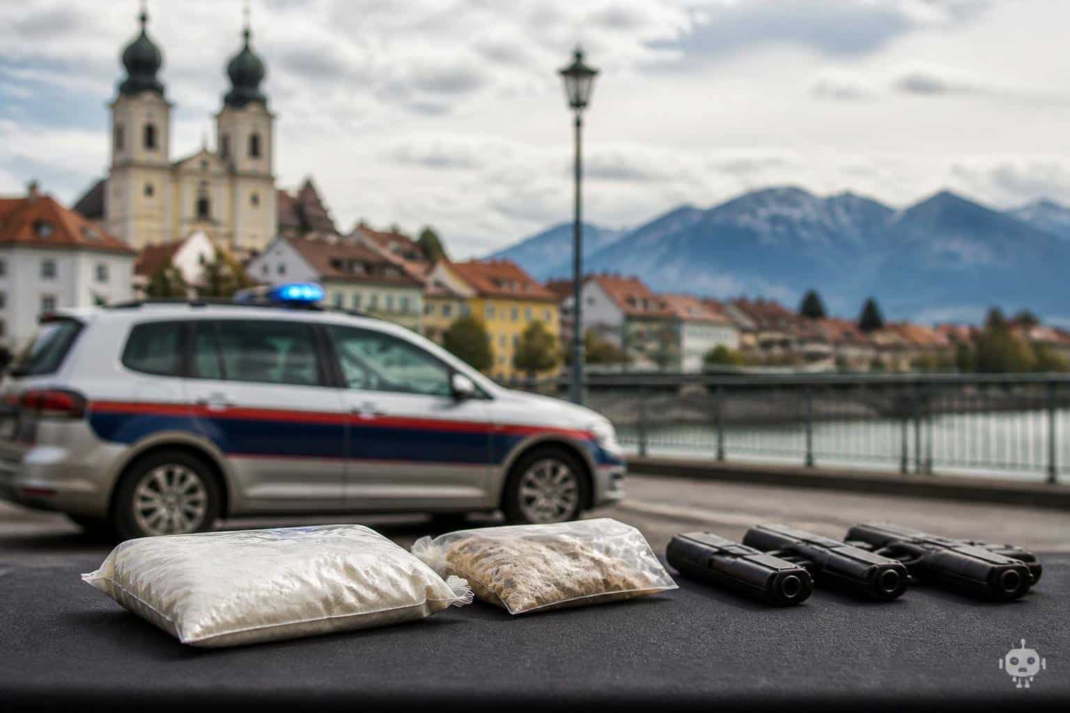 Drogenfund in Villach