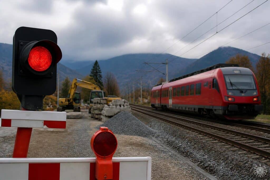 Tauernstrecke stellenweise gesperrt