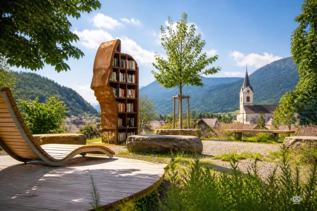 Eröffnung des Pepo-Pichler-Leseparks in St. Margarethen