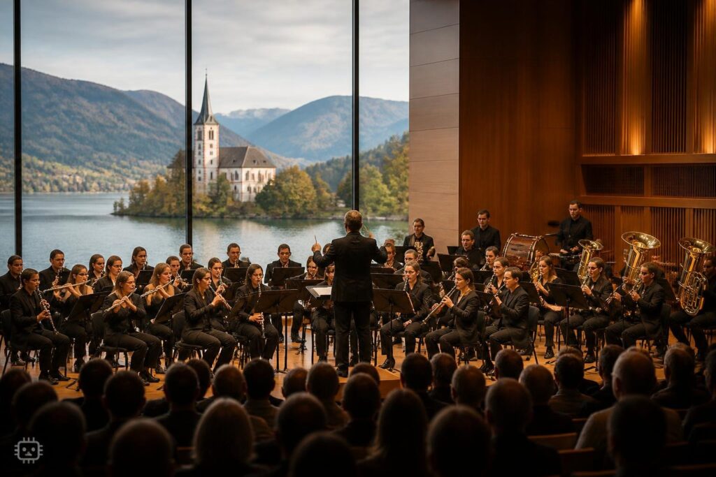 Virtuose Klänge: Die Bläserphilharmonie Kärnten begeisterte in Ossiach