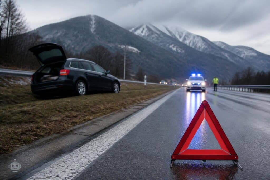 Vater und Tochter bei Unfall auf Südautobahn in Kärnten verletzt