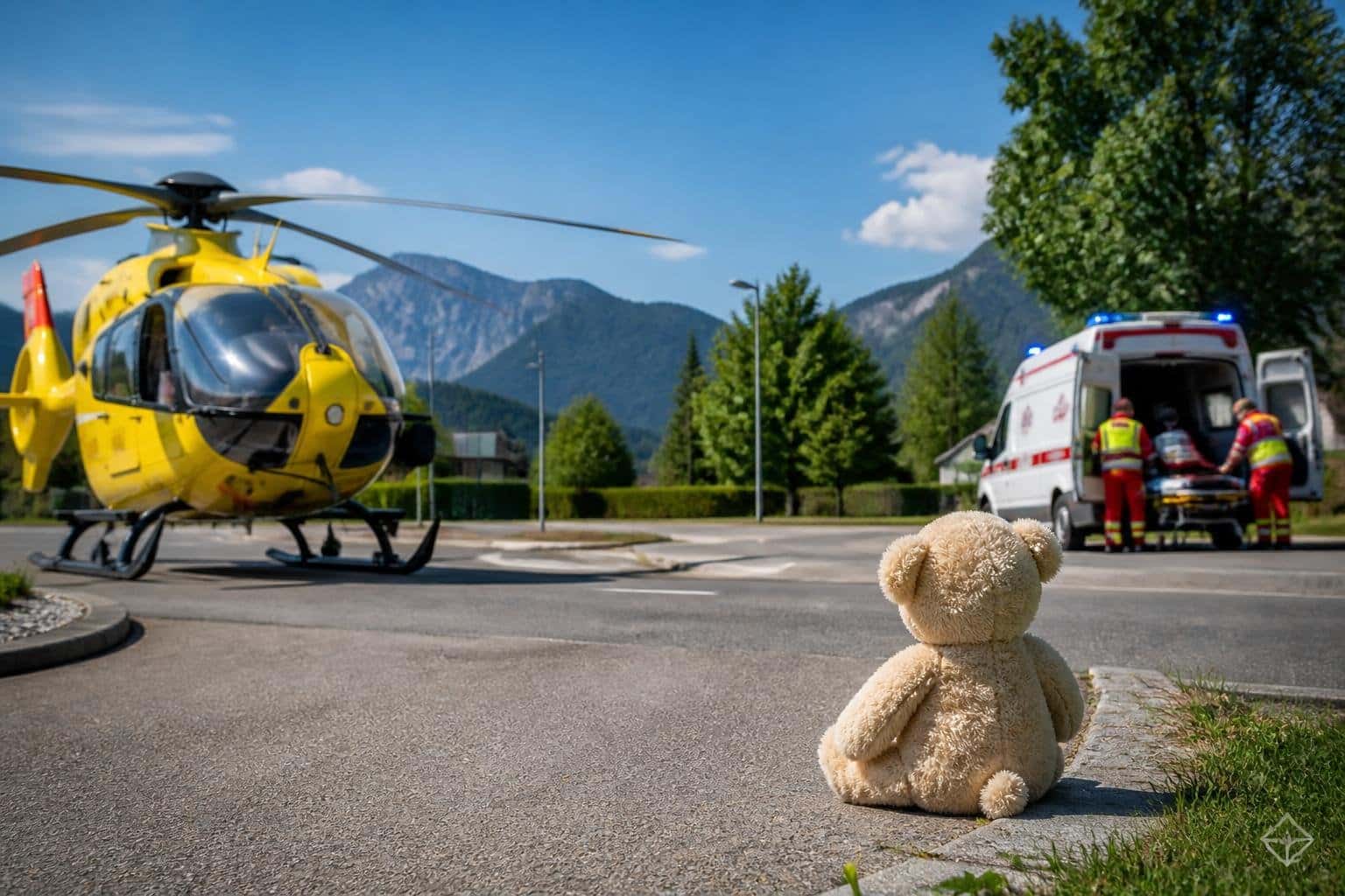 Kärnten: Dreijähriger Bub auf Straße von Auto erfasst