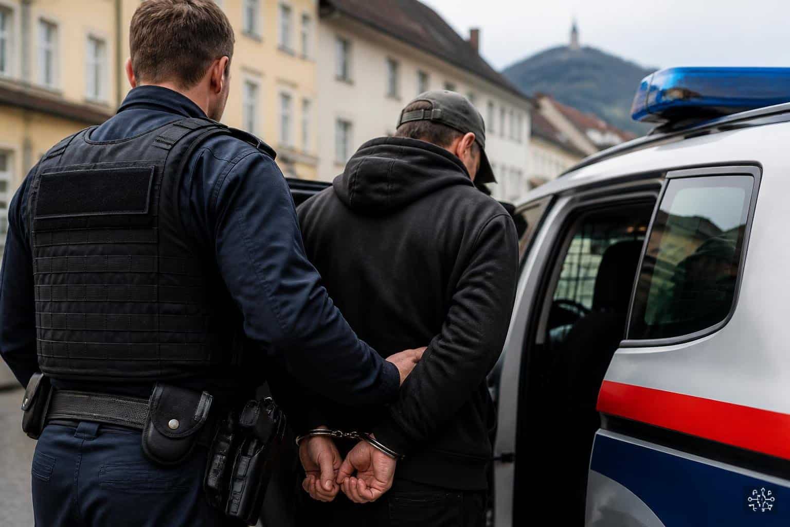 Mit Messer bedroht: Polizei nimmt Verdächtigen fest